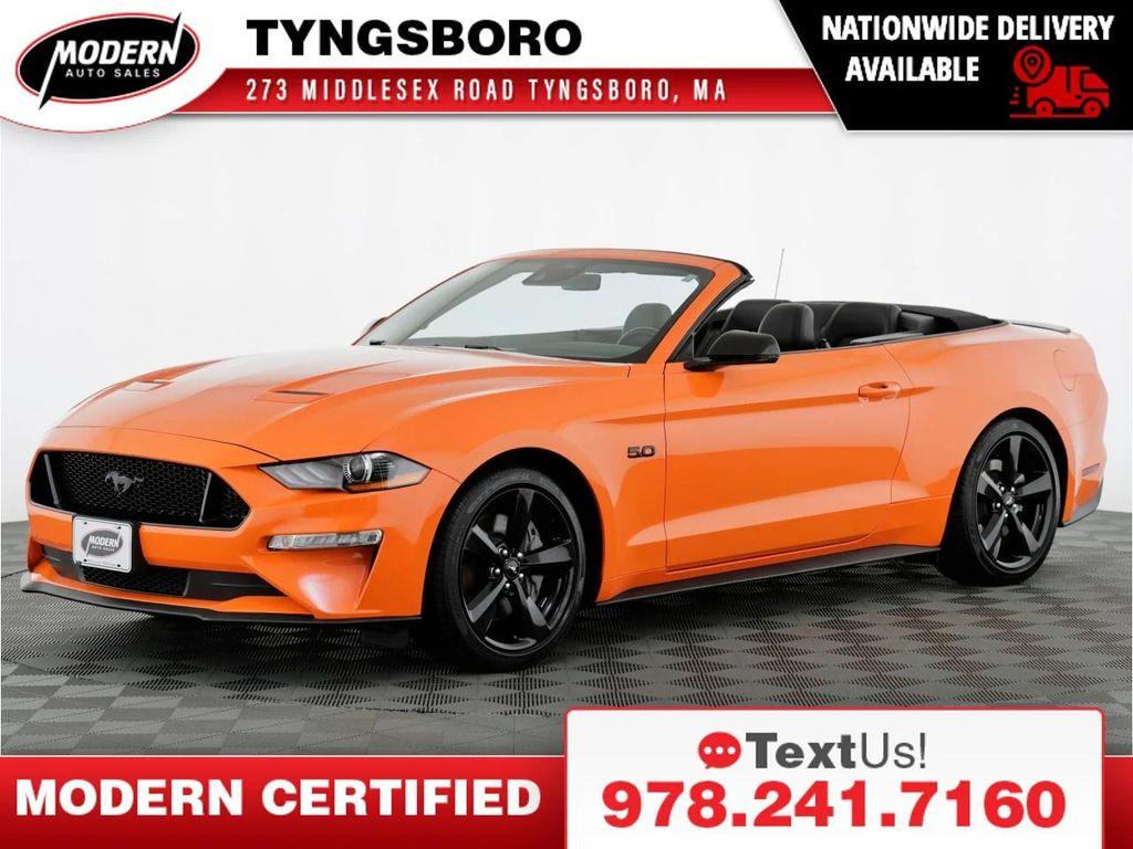 used 2021 Ford Mustang car, priced at $39,980
