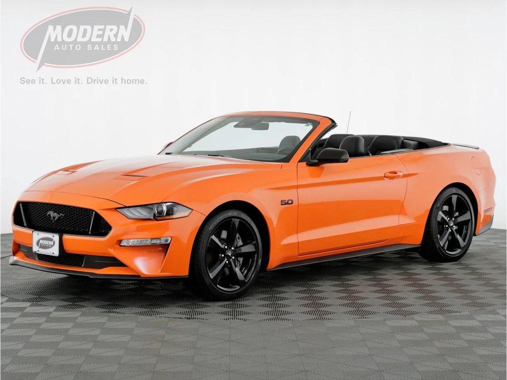 used 2021 Ford Mustang car, priced at $39,980