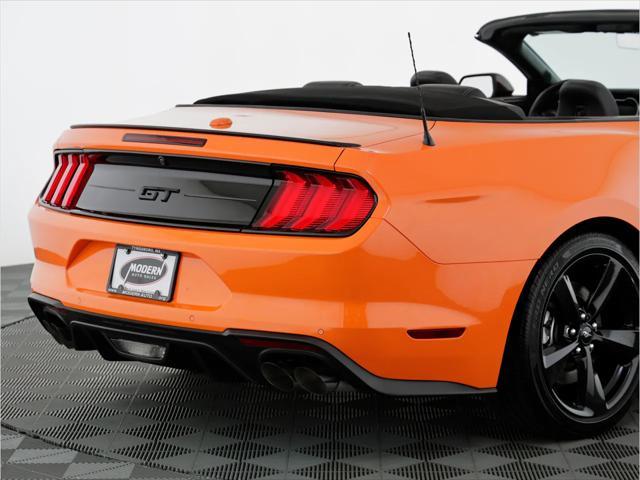 used 2021 Ford Mustang car, priced at $41,980