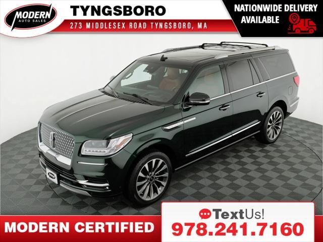 used 2021 Lincoln Navigator car, priced at $54,750