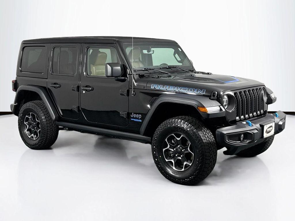 used 2022 Jeep Wrangler Unlimited 4xe car, priced at $34,500