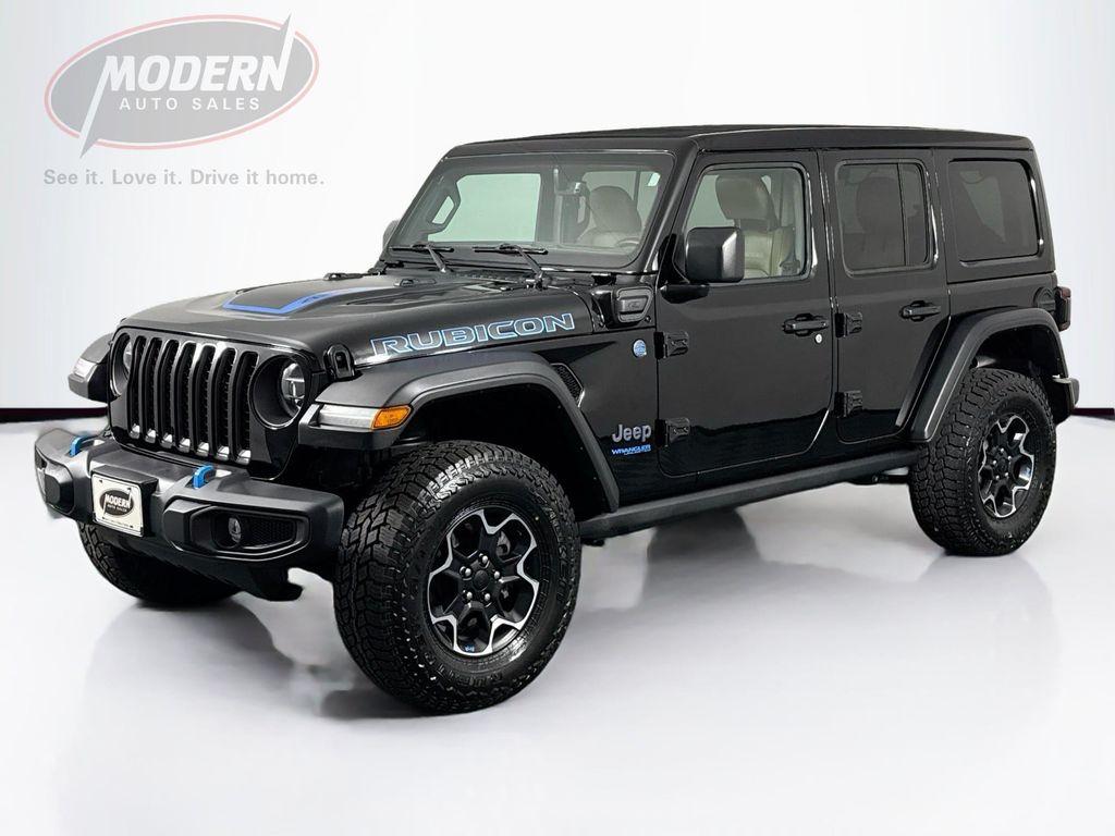 used 2022 Jeep Wrangler Unlimited 4xe car, priced at $34,500