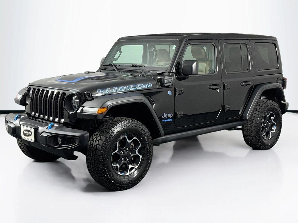 used 2022 Jeep Wrangler Unlimited 4xe car, priced at $34,500