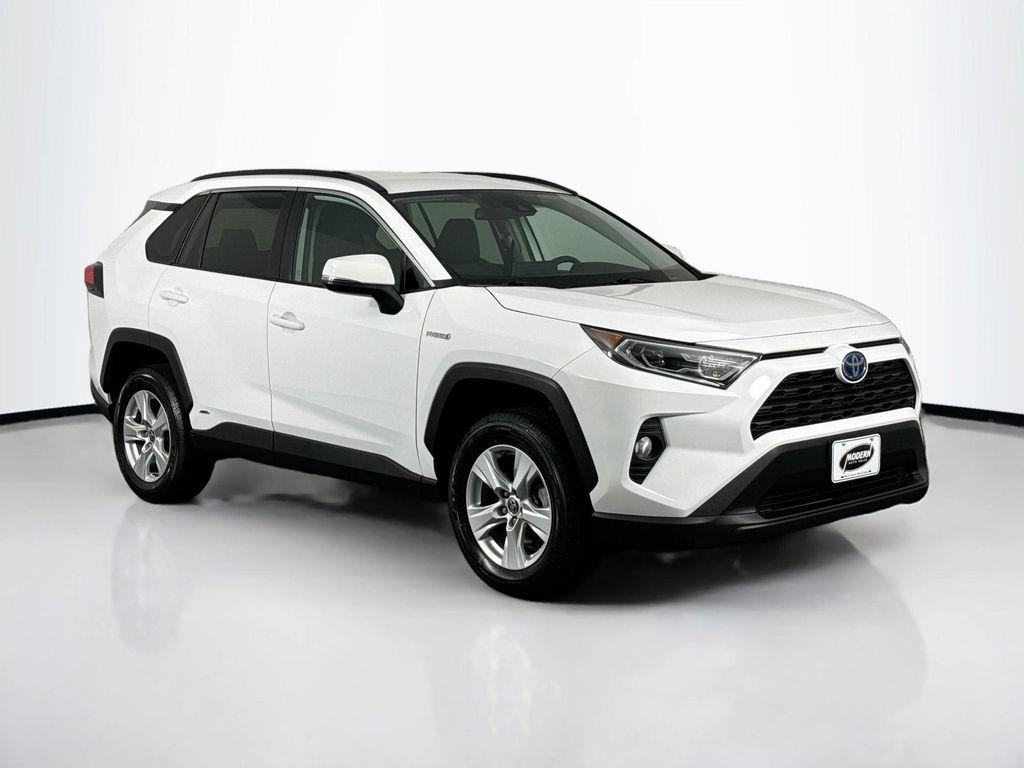used 2021 Toyota RAV4 Hybrid car, priced at $29,750