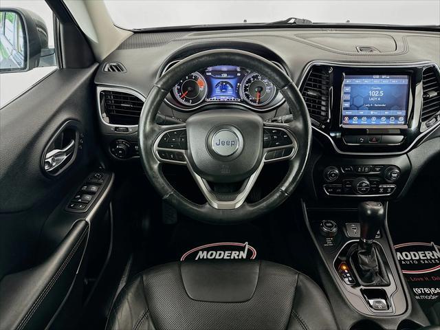 used 2019 Jeep Cherokee car, priced at $17,450