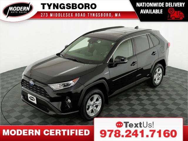 used 2021 Toyota RAV4 Hybrid car, priced at $29,980