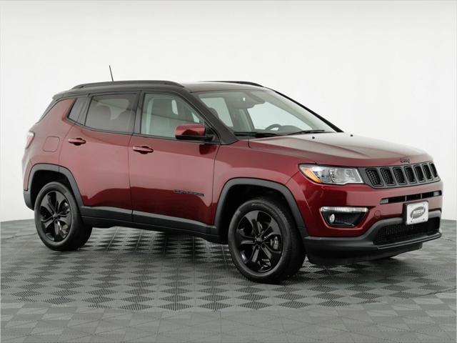 used 2021 Jeep Compass car, priced at $22,450