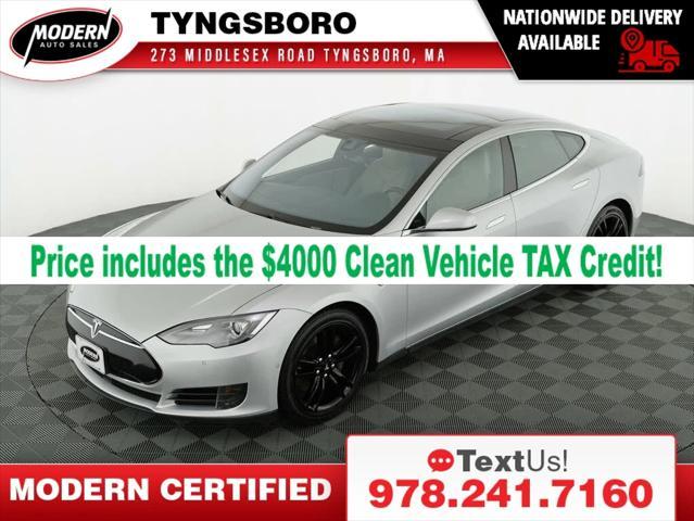 used 2015 Tesla Model S car, priced at $15,980