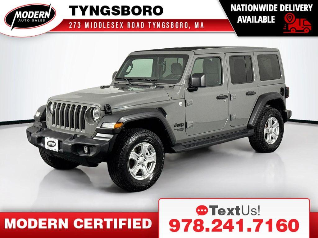 used 2021 Jeep Wrangler Unlimited car, priced at $26,980