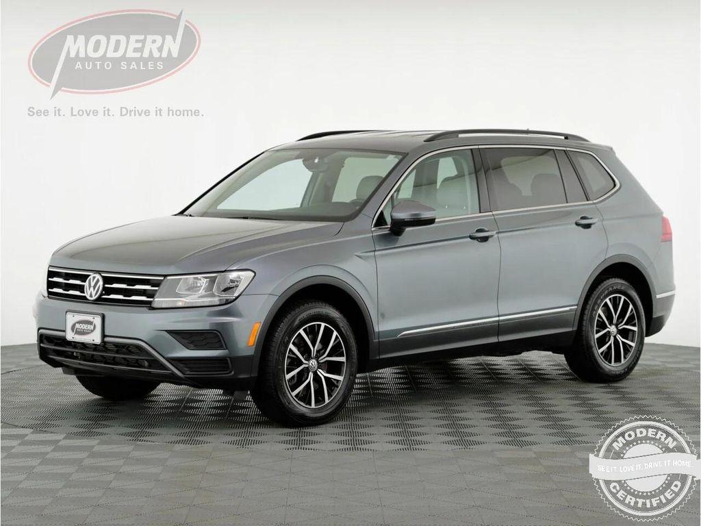 used 2021 Volkswagen Tiguan car, priced at $20,850