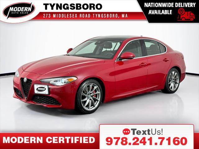 used 2017 Alfa Romeo Giulia car, priced at $15,980