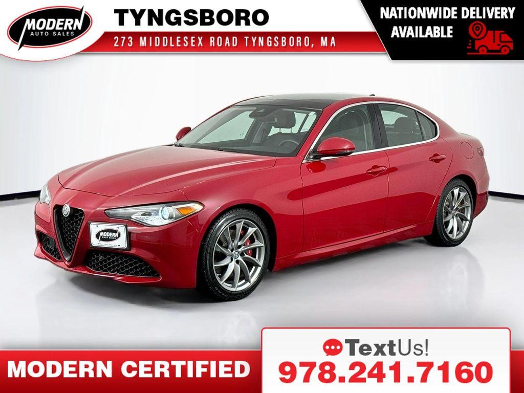 used 2017 Alfa Romeo Giulia car, priced at $15,980