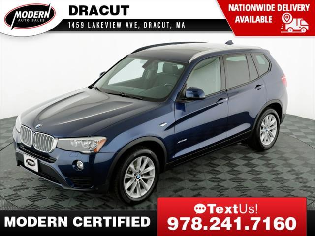 used 2017 BMW X3 car, priced at $17,480