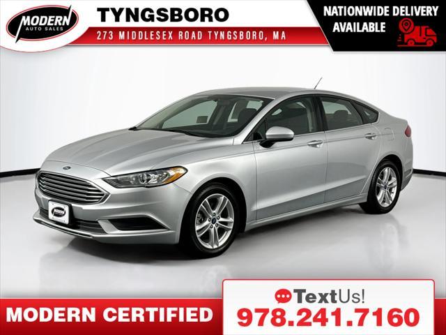 used 2018 Ford Fusion car, priced at $14,980