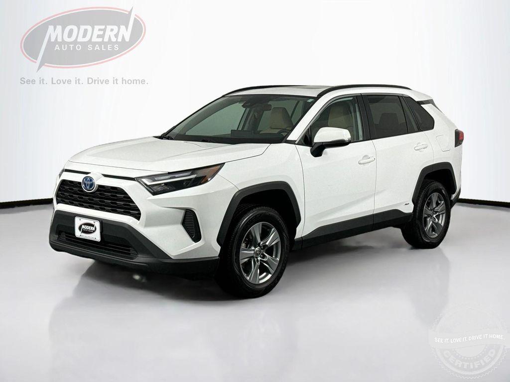 used 2022 Toyota RAV4 Hybrid car, priced at $27,500