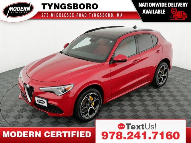 used 2021 Alfa Romeo Stelvio car, priced at $29,980