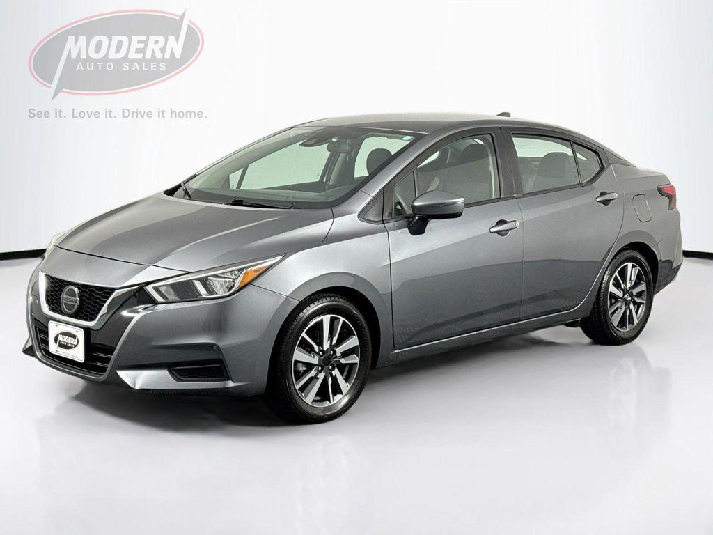 used 2021 Nissan Versa car, priced at $14,450