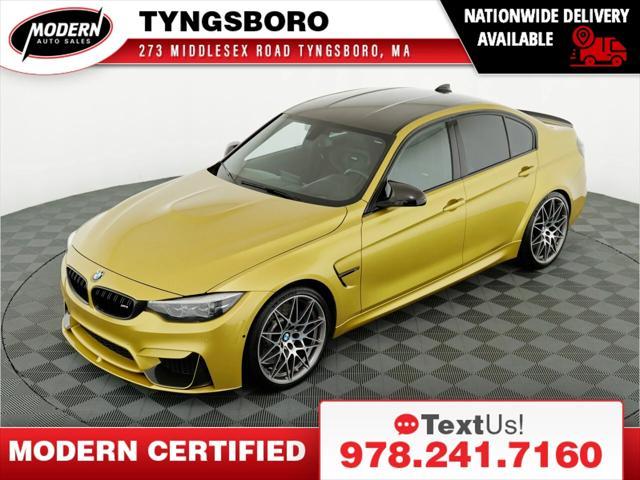 used 2018 BMW M3 car, priced at $52,980