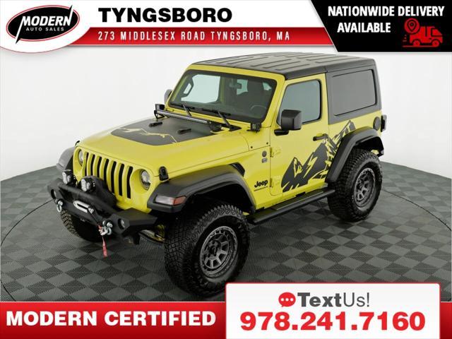 used 2023 Jeep Wrangler car, priced at $28,980