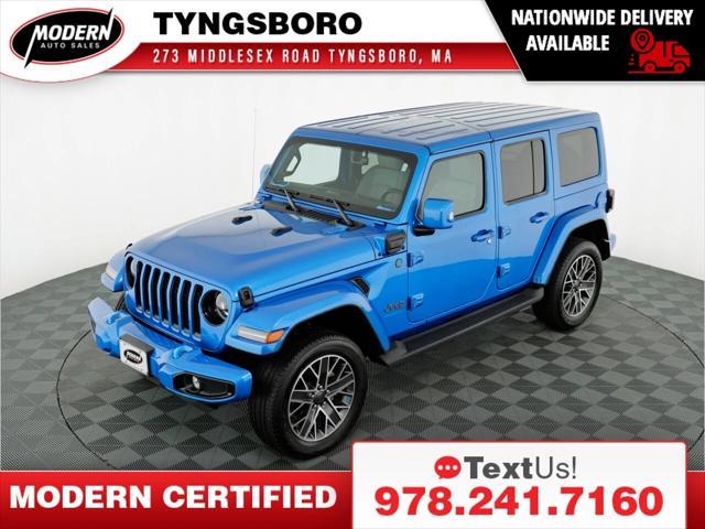 used 2023 Jeep Wrangler 4xe car, priced at $38,480