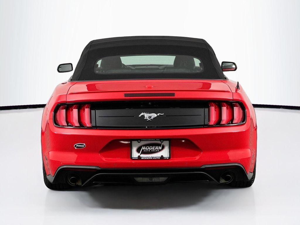 used 2021 Ford Mustang car, priced at $20,980