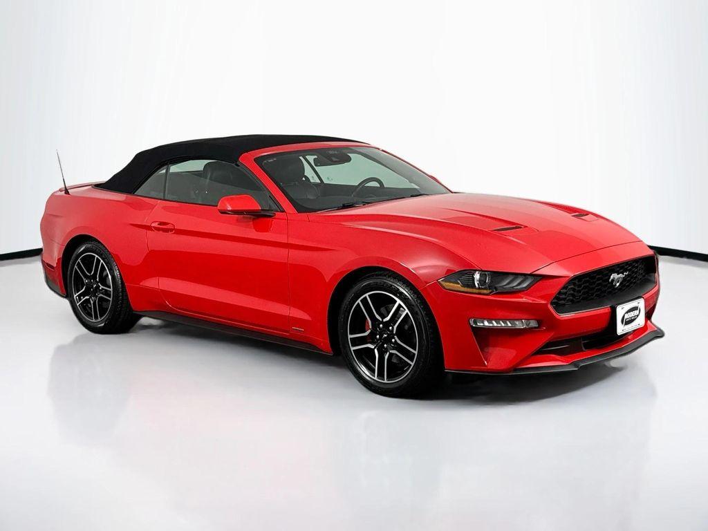 used 2021 Ford Mustang car, priced at $20,980