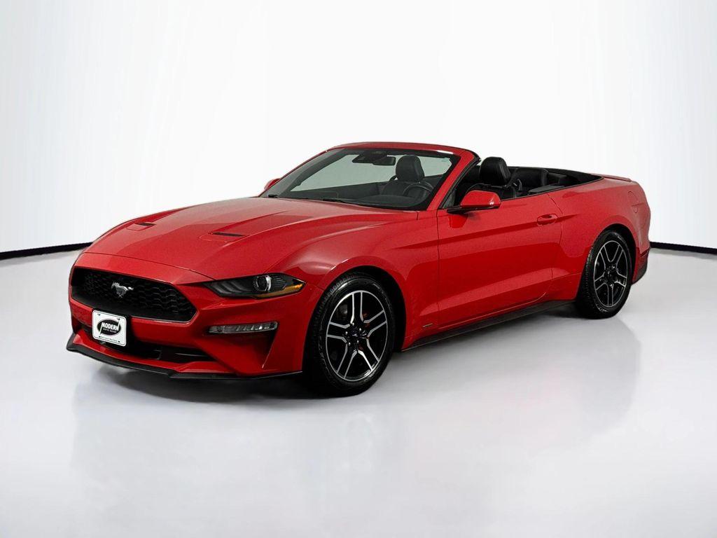 used 2021 Ford Mustang car, priced at $20,980