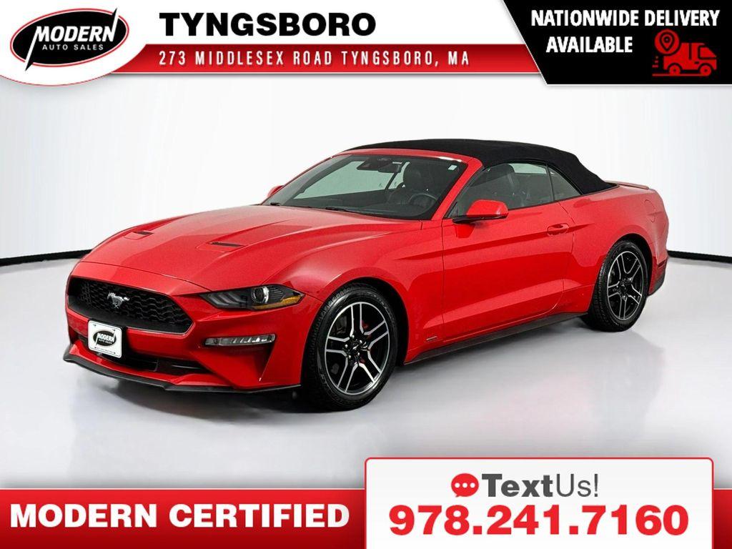 used 2021 Ford Mustang car, priced at $22,450