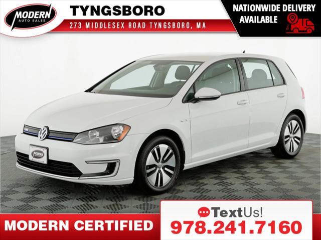 used 2016 Volkswagen e-Golf car, priced at $12,980