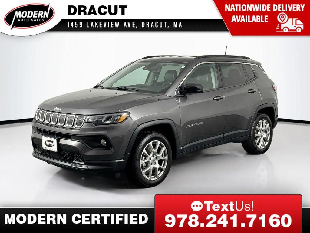 used 2022 Jeep Compass car, priced at $23,450