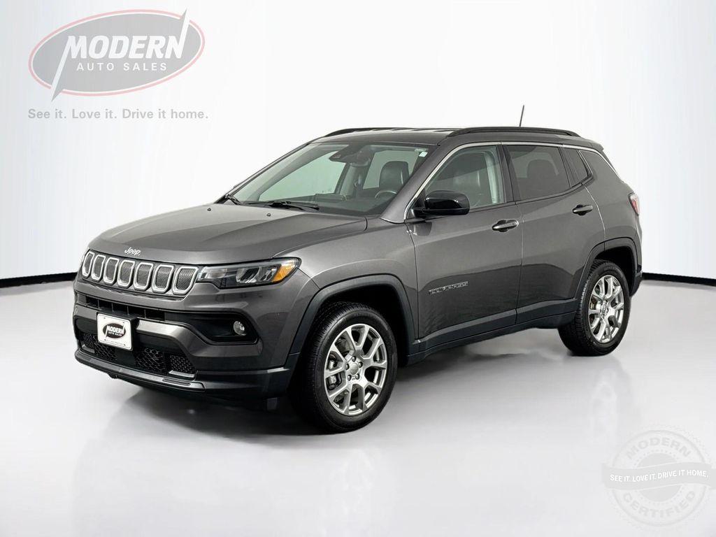 used 2022 Jeep Compass car, priced at $23,450