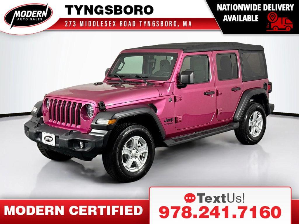 used 2022 Jeep Wrangler Unlimited car, priced at $34,980