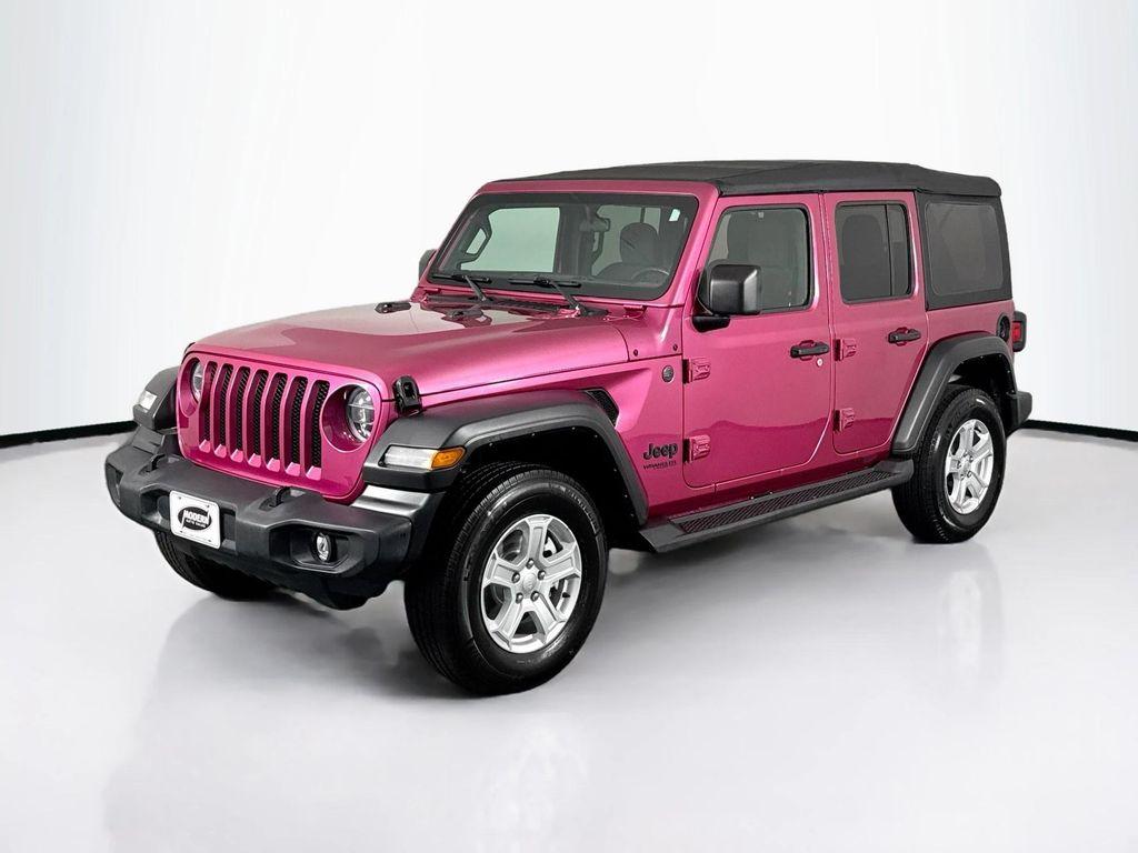 used 2022 Jeep Wrangler Unlimited car, priced at $34,980