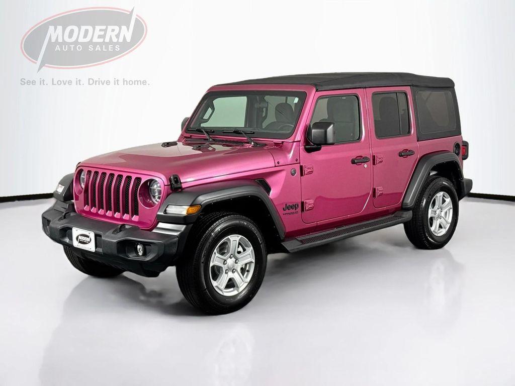 used 2022 Jeep Wrangler Unlimited car, priced at $34,980
