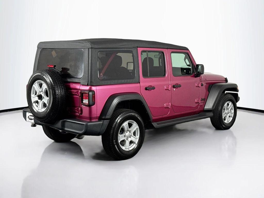 used 2022 Jeep Wrangler Unlimited car, priced at $34,980