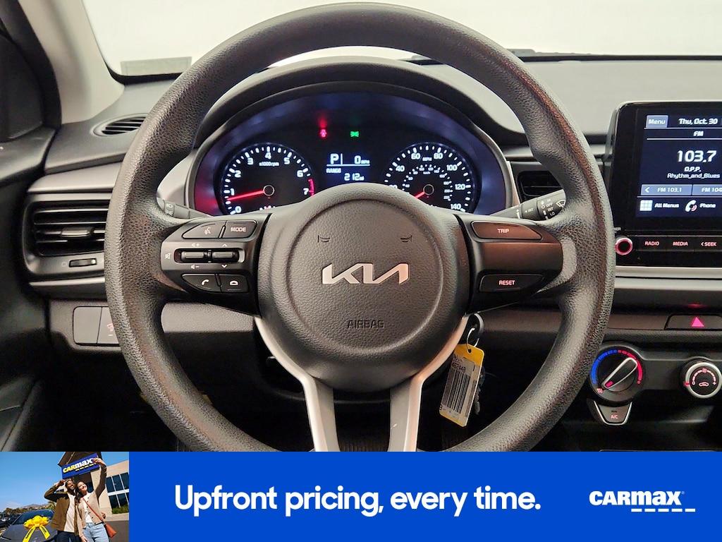 used 2022 Kia Rio car, priced at $15,998