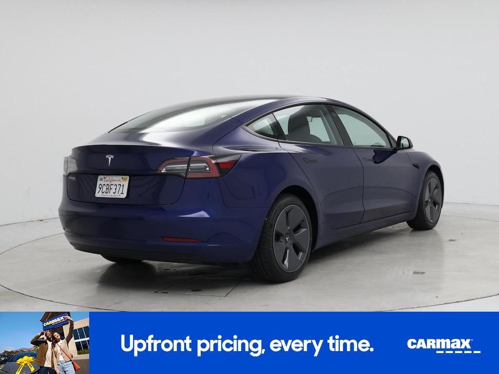 used 2022 Tesla Model 3 car, priced at $24,998