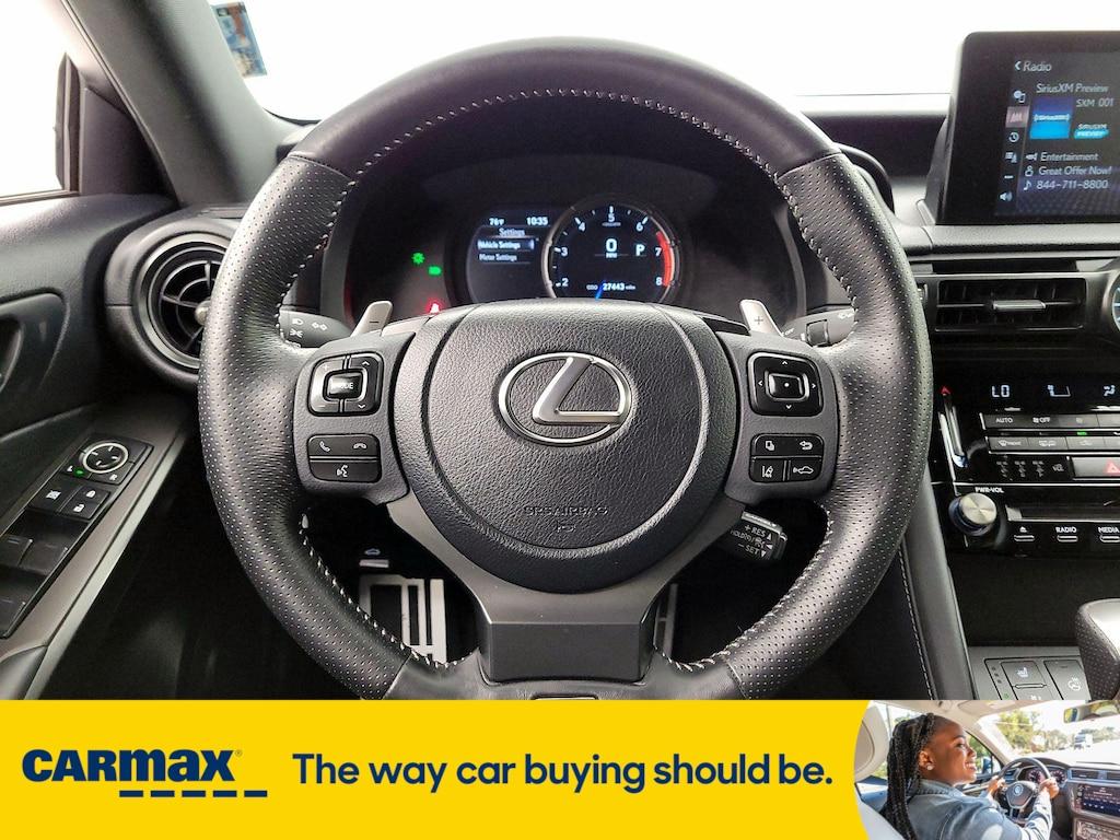 used 2024 Lexus IS 350 car, priced at $45,998