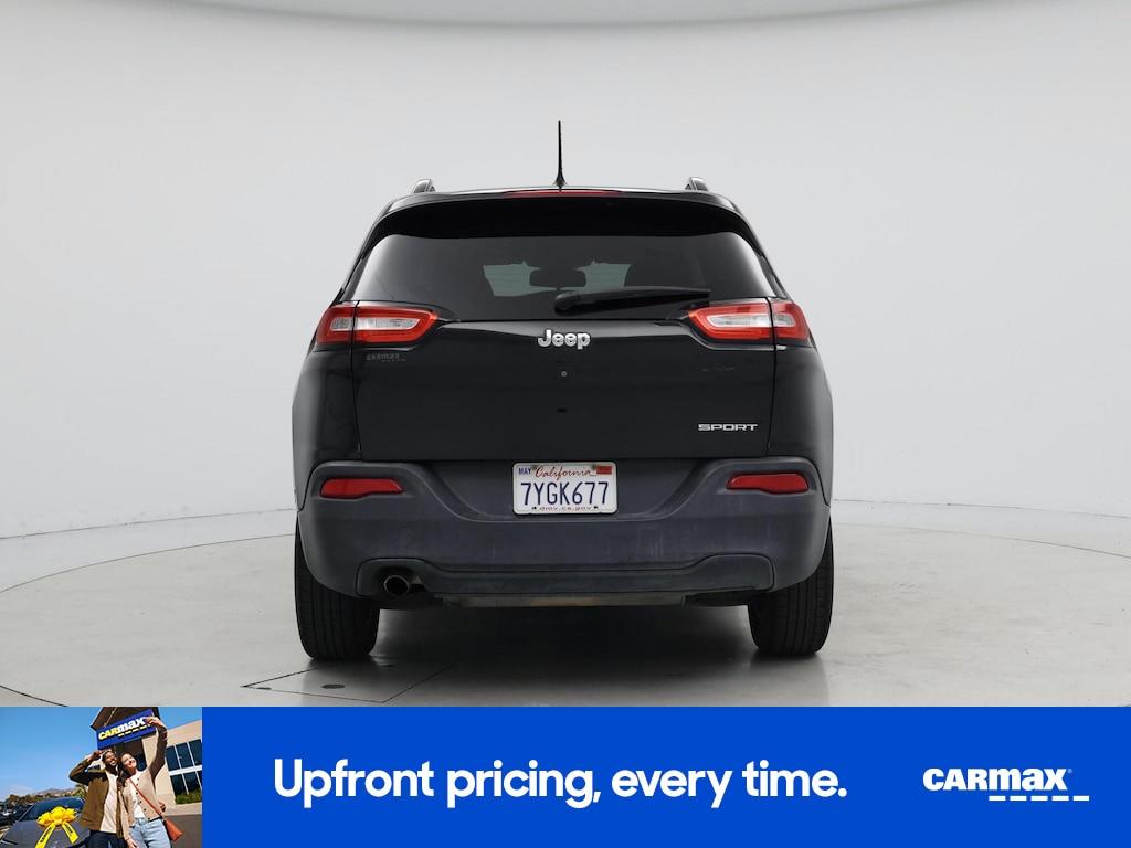 used 2017 Jeep Cherokee car, priced at $11,998