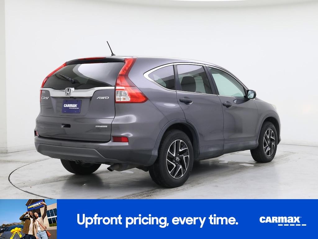 used 2016 Honda CR-V car, priced at $15,998
