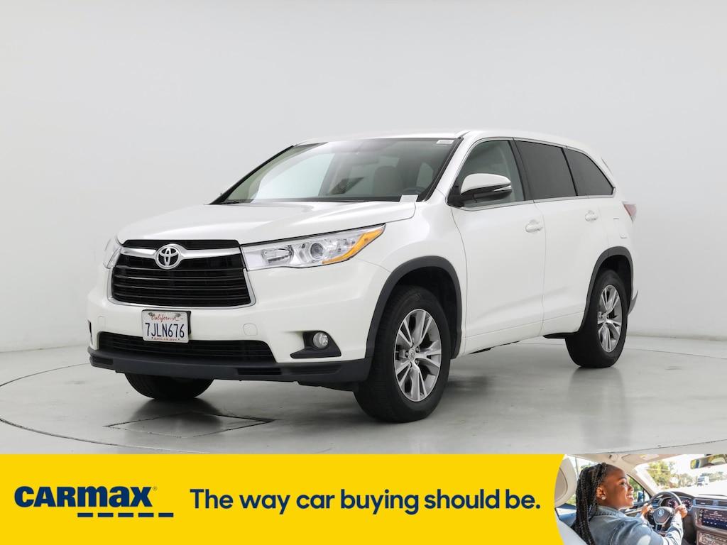used 2015 Toyota Highlander car, priced at $21,998