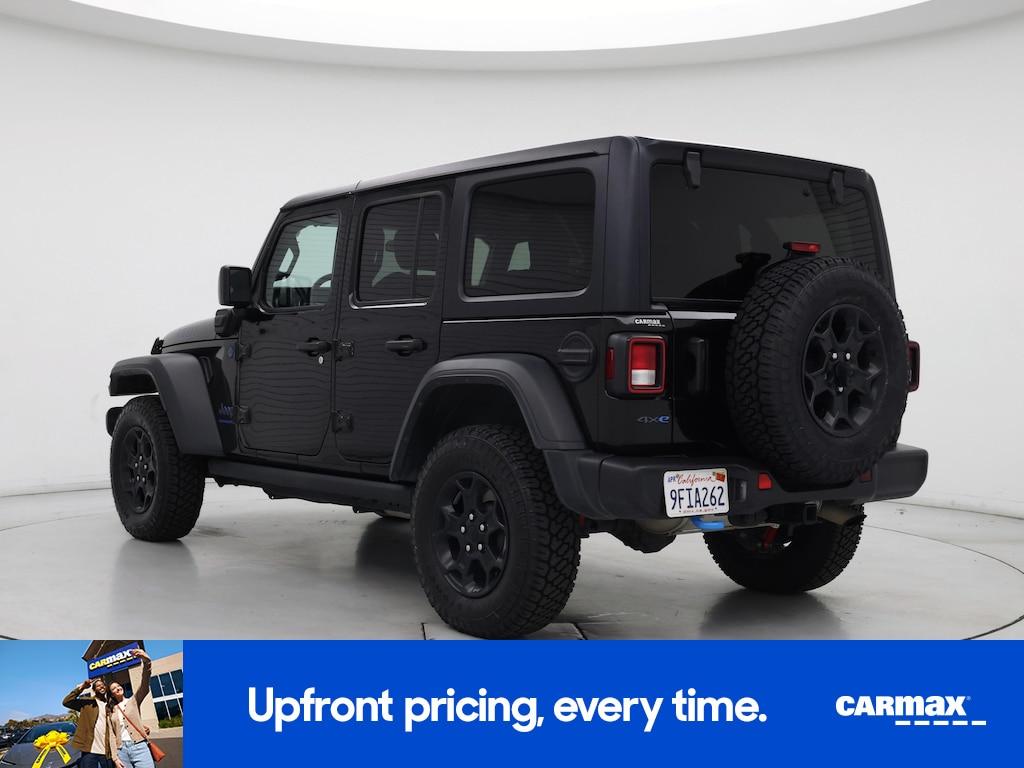 used 2023 Jeep Wrangler 4xe car, priced at $28,998