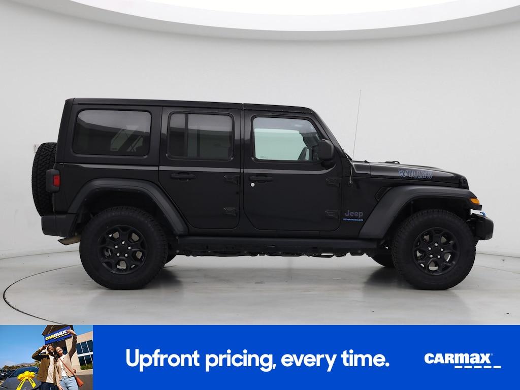 used 2023 Jeep Wrangler 4xe car, priced at $28,998