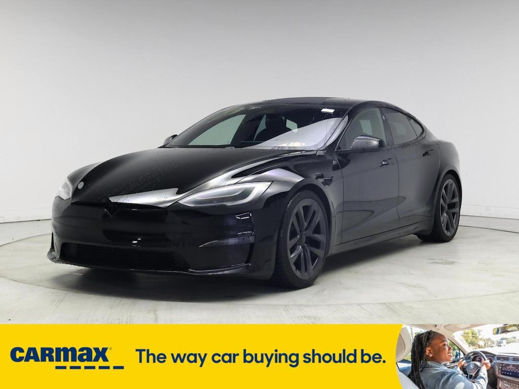 used 2021 Tesla Model S car, priced at $54,998