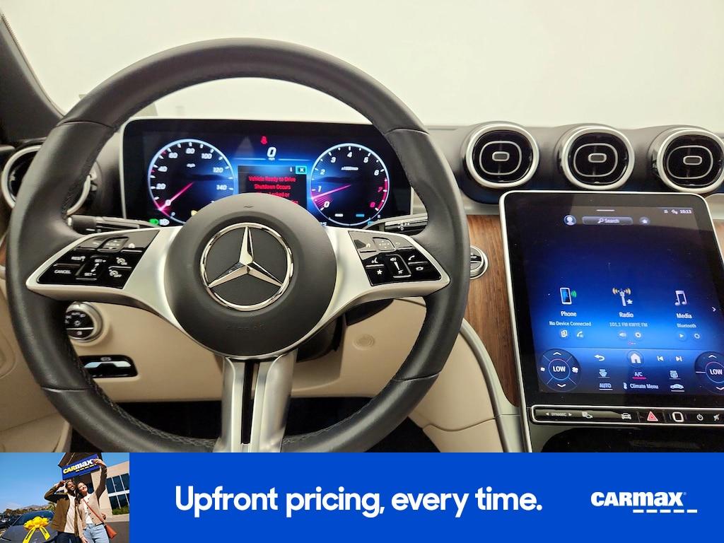 used 2024 Mercedes-Benz C-Class car, priced at $35,998