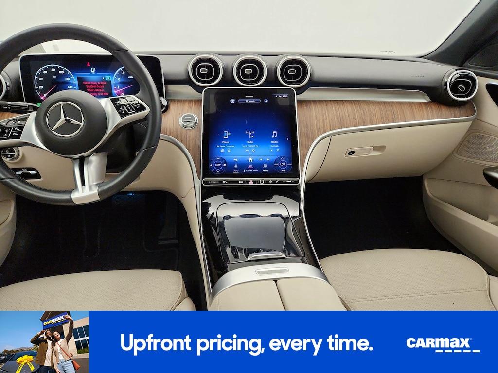 used 2024 Mercedes-Benz C-Class car, priced at $35,998