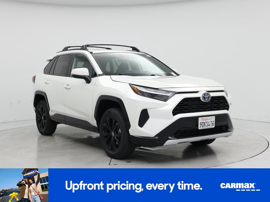 used 2022 Toyota RAV4 Hybrid car, priced at $33,998