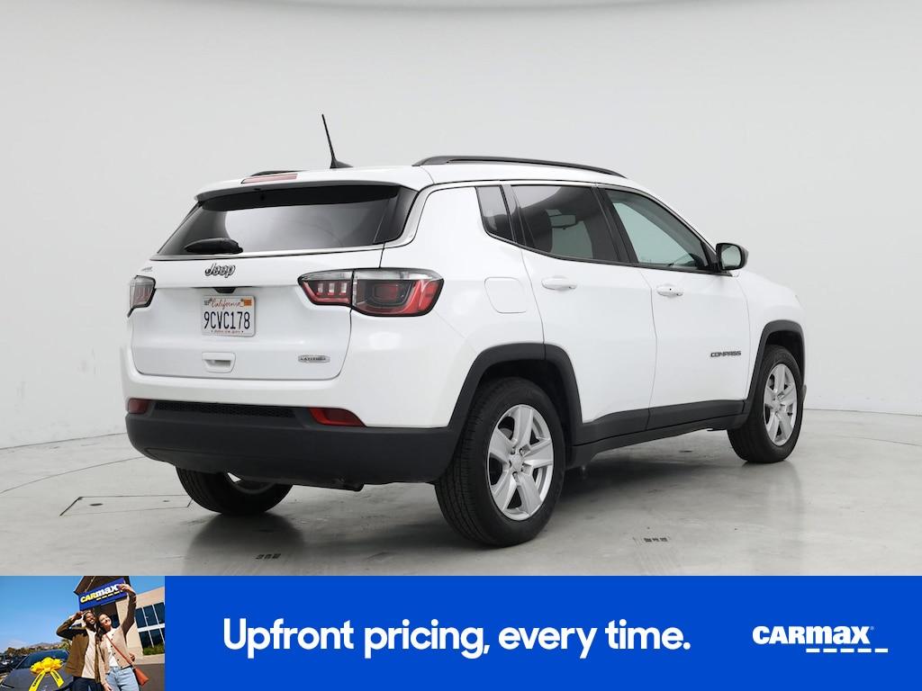 used 2022 Jeep Compass car, priced at $21,998