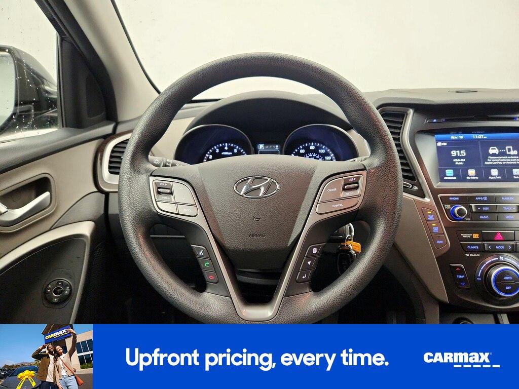 used 2017 Hyundai Santa Fe car, priced at $13,998