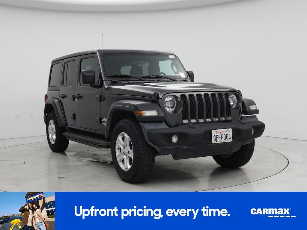 used 2020 Jeep Wrangler car, priced at $21,998